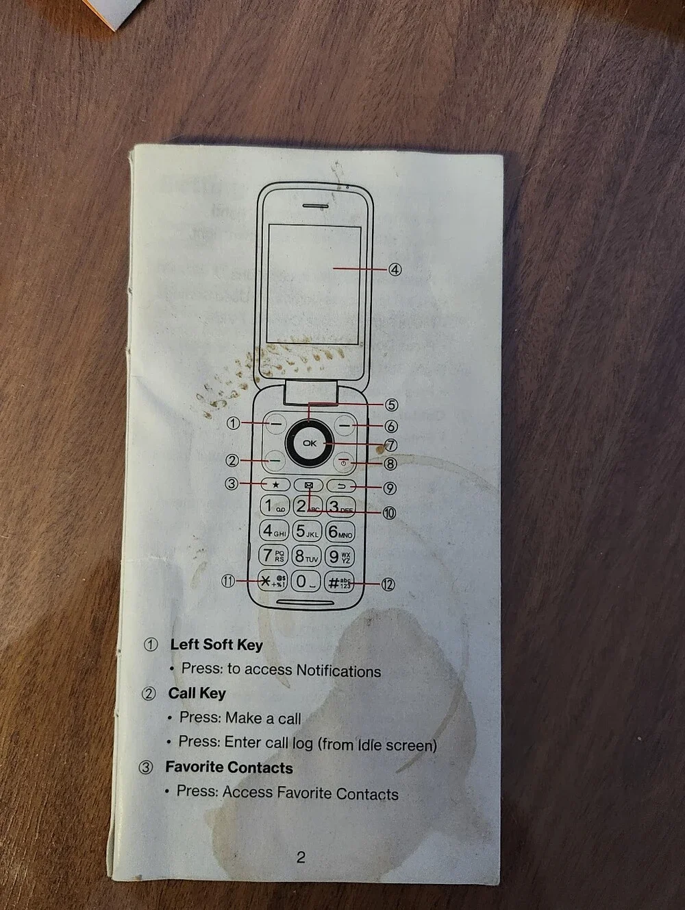 TCL Black Flip Cell Phone with Large Keypad - Verizon